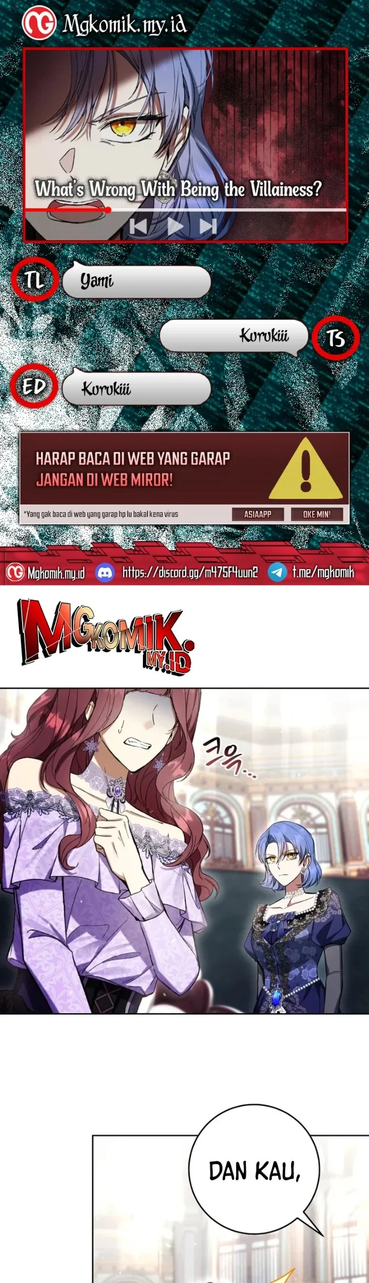 Komik The Perks of Being a Villainess Chapter 87 gambar 1