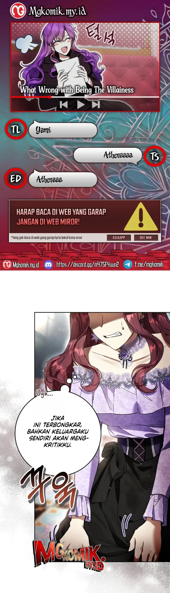 Komik The Perks of Being a Villainess Chapter 88 gambar 1