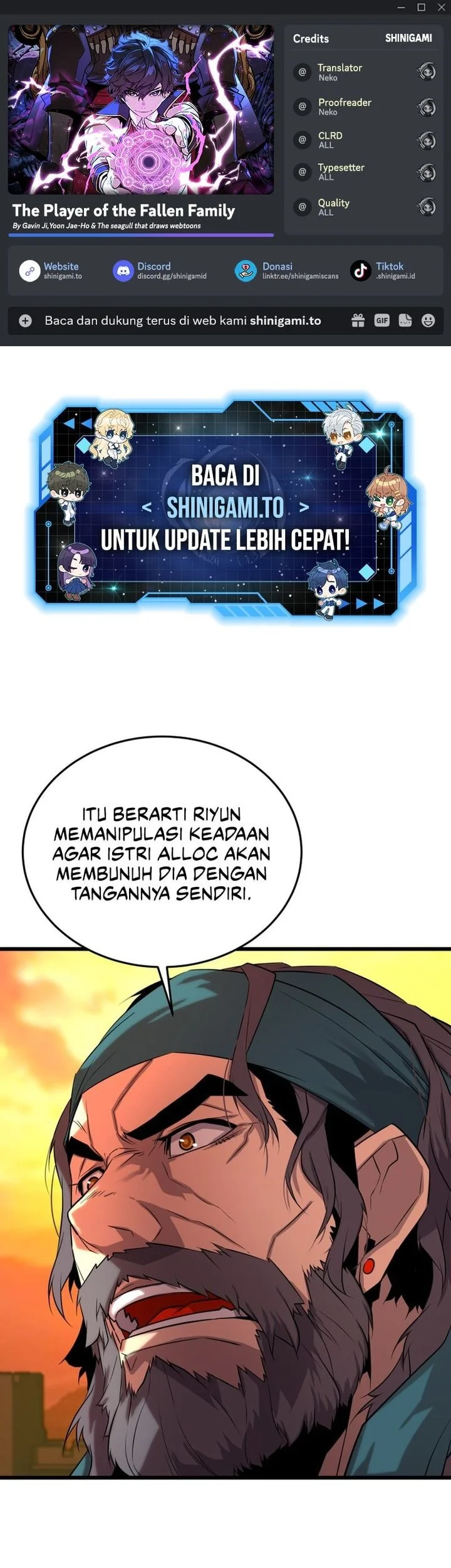 Komik The Player Of The Fallen Family Chapter 14 gambar 1