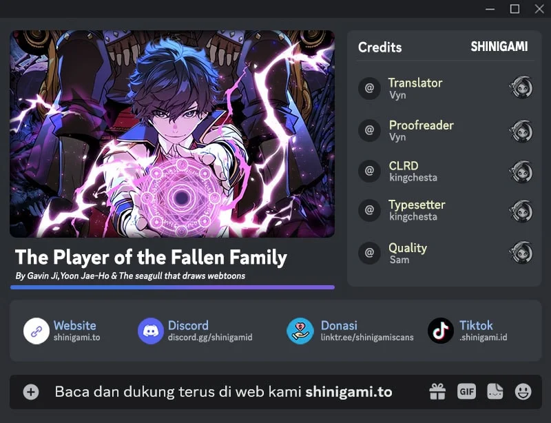 Komik The Player Of The Fallen Family Chapter 25 gambar 1