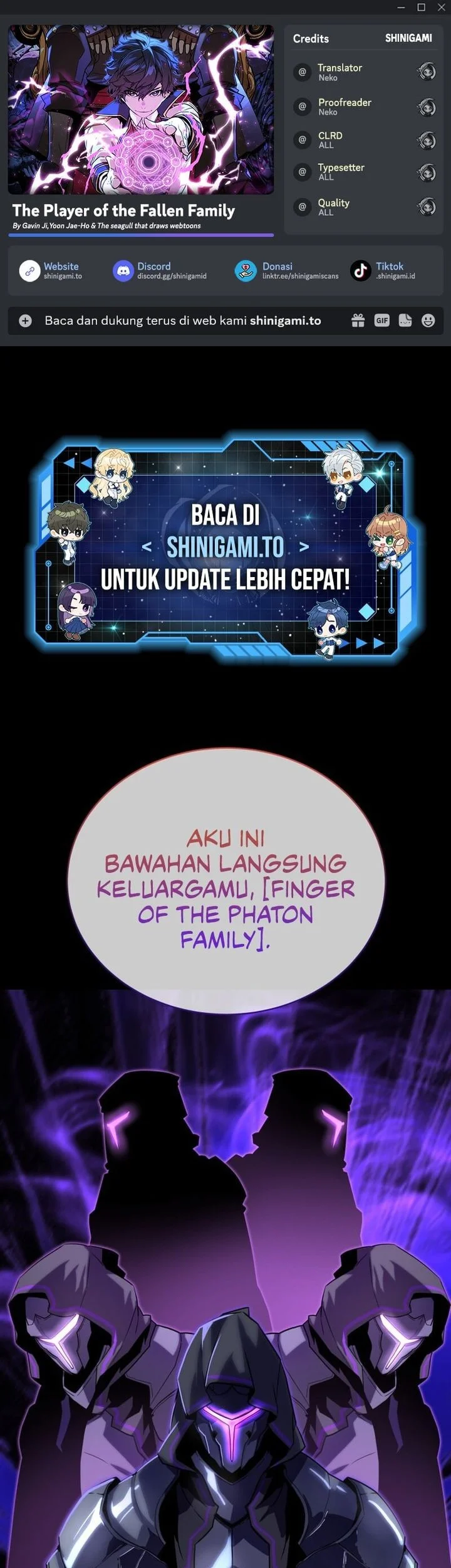 Komik The Player Of The Fallen Family Chapter 9 gambar 1