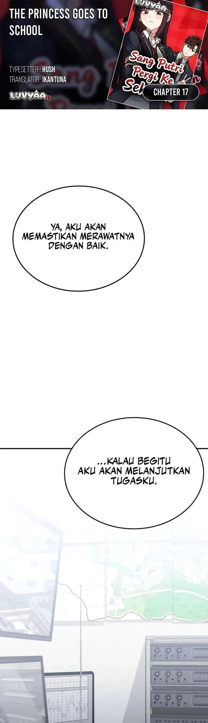 Komik The Princess Goes to School Chapter 17 gambar 1
