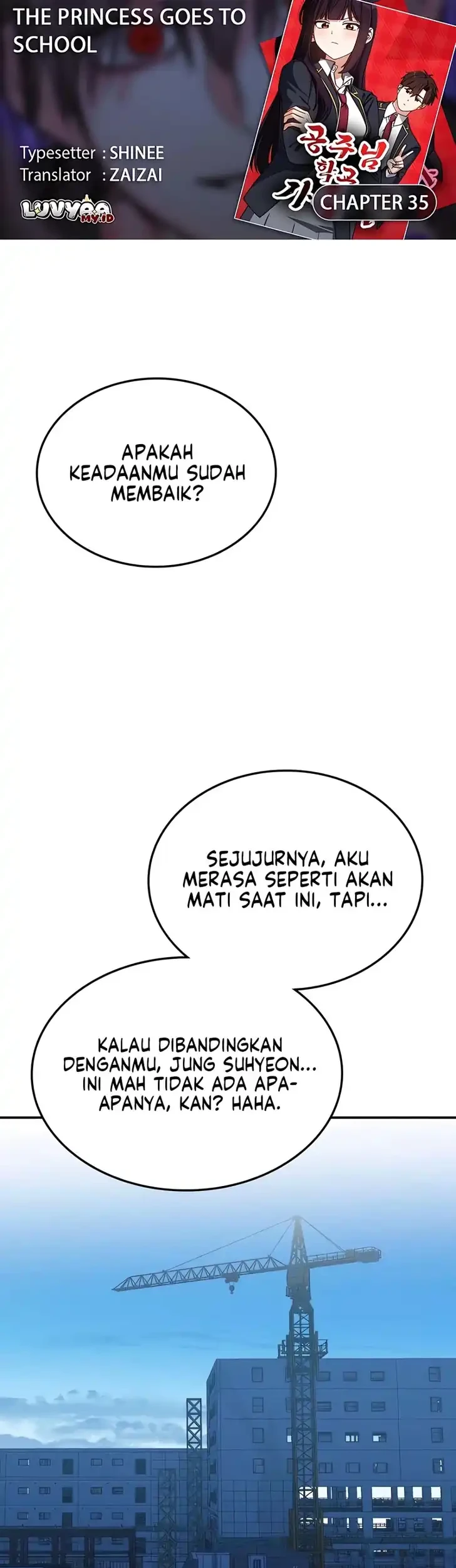 Komik The Princess Goes to School Chapter 35 gambar 1