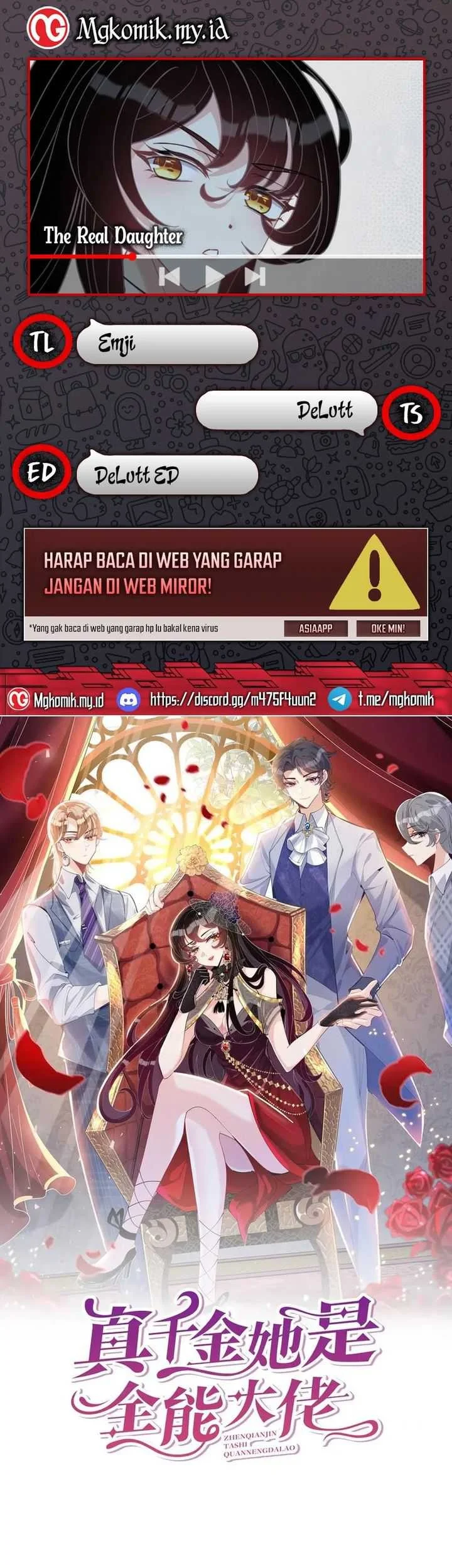 Komik The Real Daughter, She Is an Almighty Boss Chapter 10 gambar 1