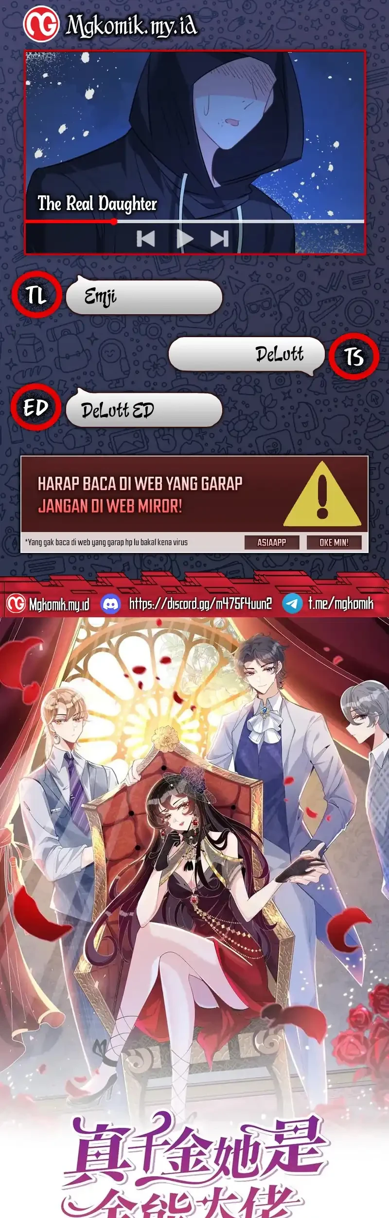 Komik The Real Daughter, She Is an Almighty Boss Chapter 15 gambar 1