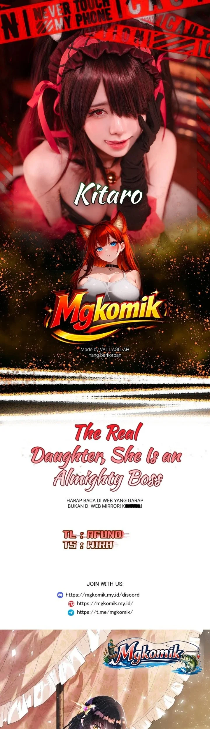 Komik The Real Daughter, She Is an Almighty Boss Chapter 195 gambar 1
