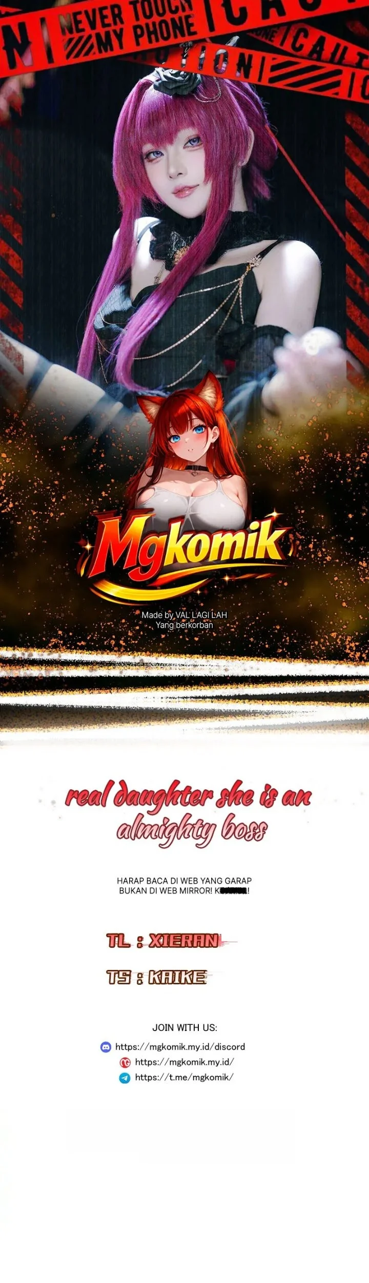Komik The Real Daughter, She Is an Almighty Boss Chapter 196 gambar 1