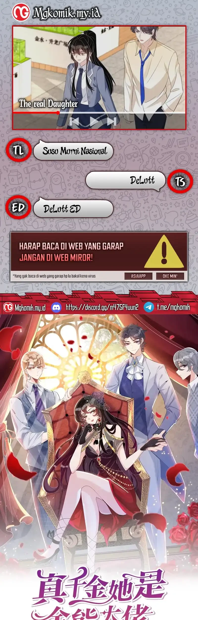 Komik The Real Daughter, She Is an Almighty Boss Chapter 23 gambar 1