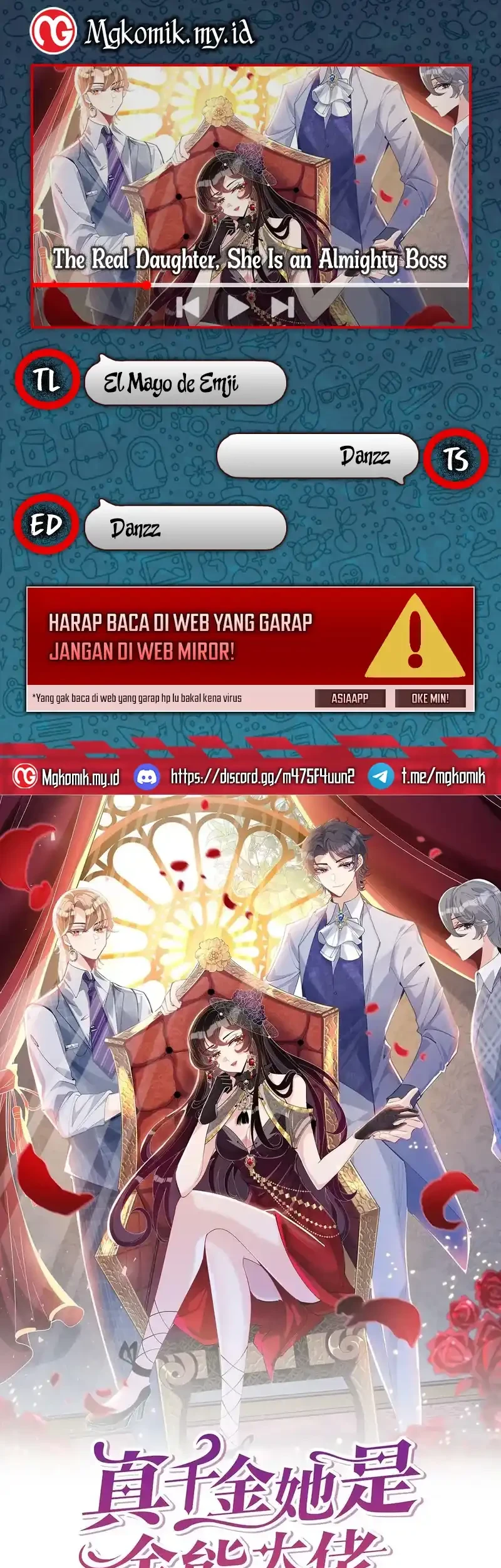 Komik The Real Daughter, She Is an Almighty Boss Chapter 32 gambar 1