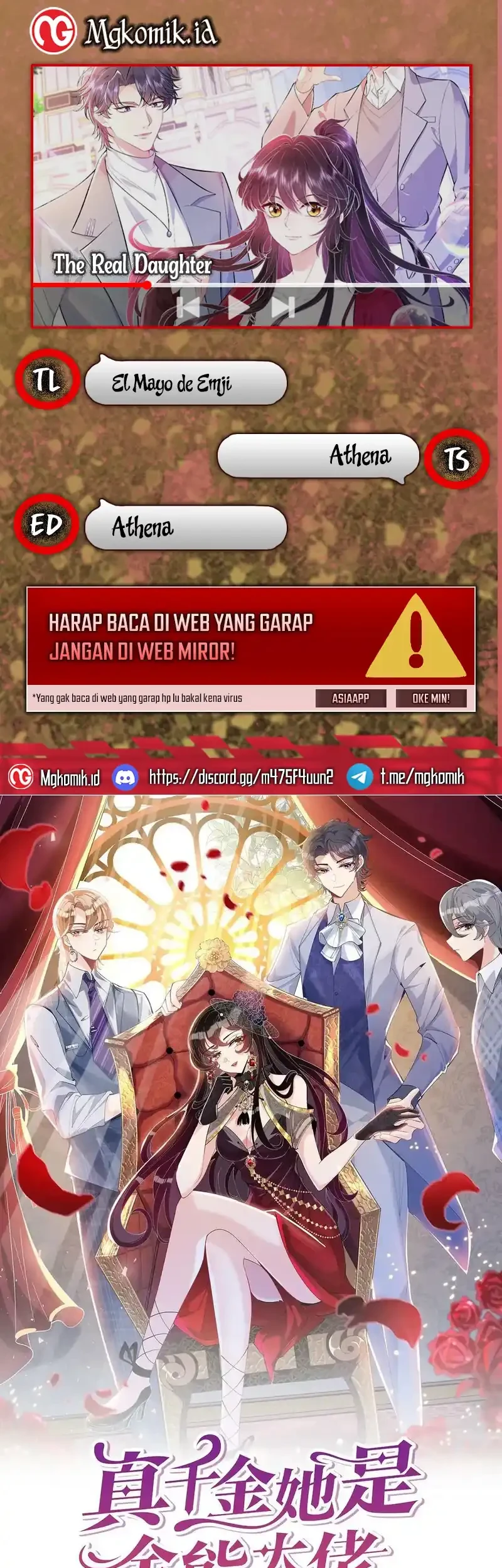 Komik The Real Daughter, She Is an Almighty Boss Chapter 35 gambar 1