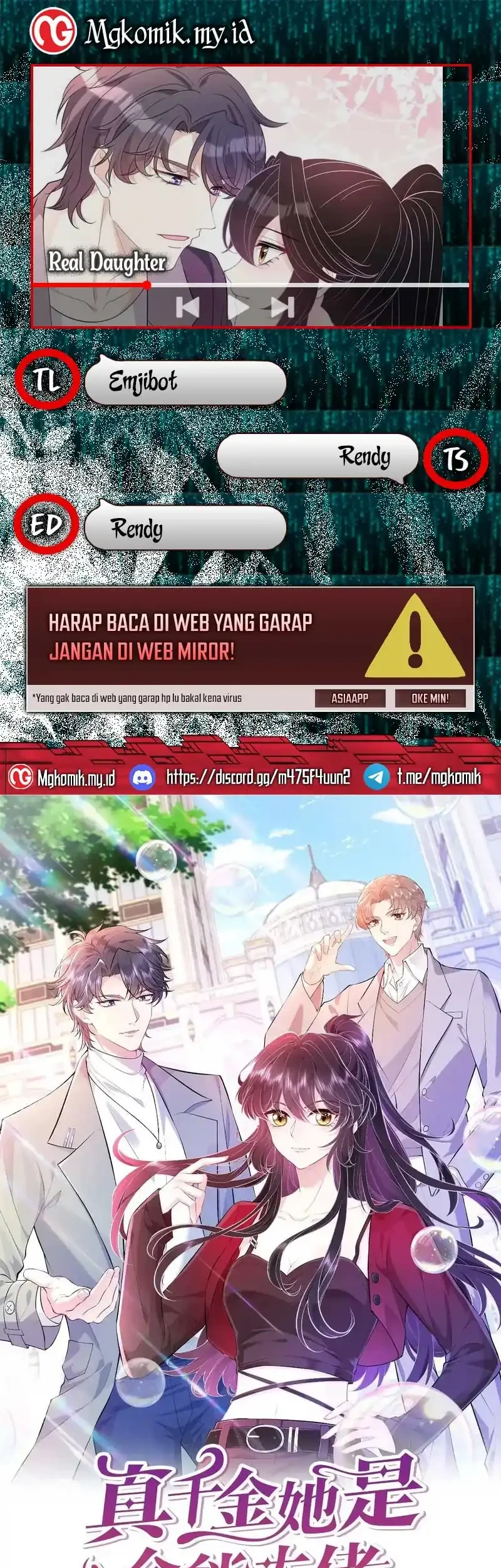 Komik The Real Daughter, She Is an Almighty Boss Chapter 39 gambar 1