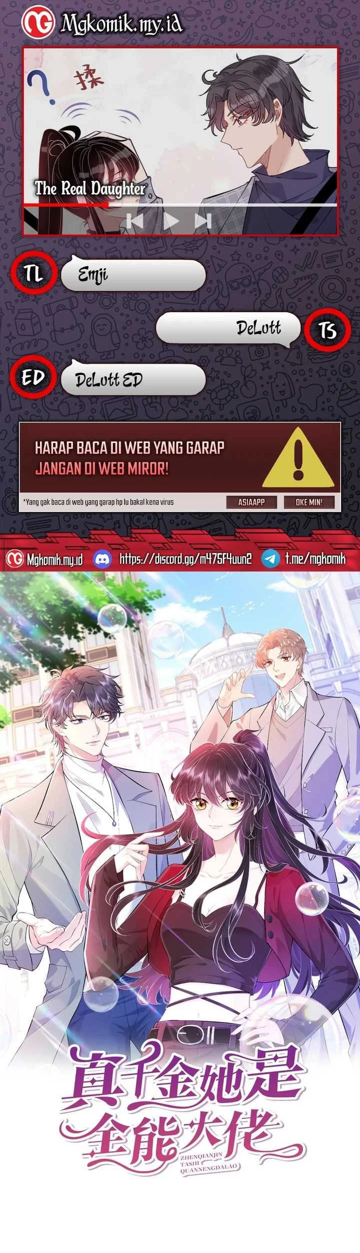 Komik The Real Daughter, She Is an Almighty Boss Chapter 4 gambar 1