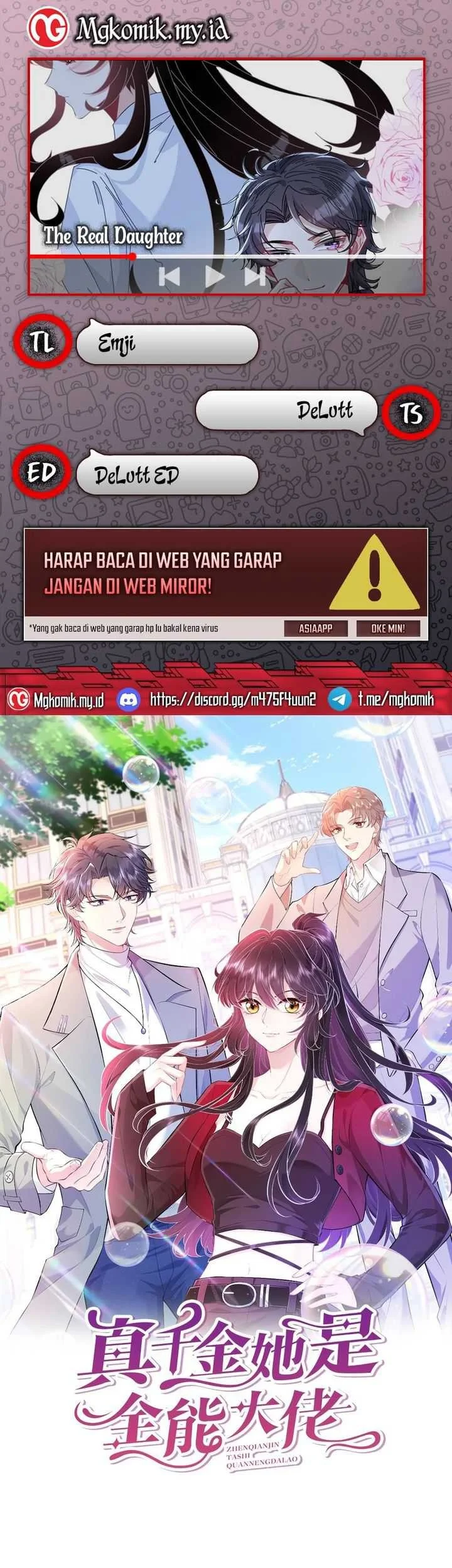 Komik The Real Daughter, She Is an Almighty Boss Chapter 5 gambar 1