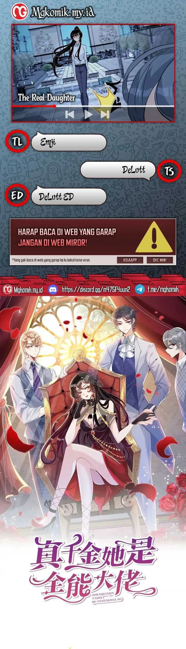 Komik The Real Daughter, She Is an Almighty Boss Chapter 6 gambar 1