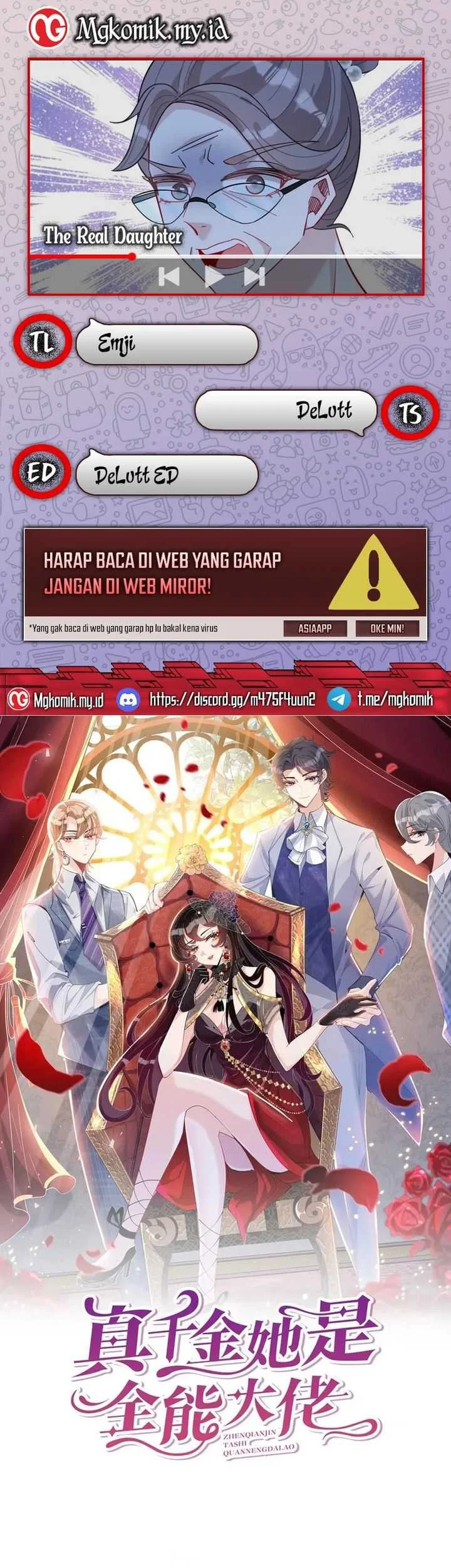 Komik The Real Daughter, She Is an Almighty Boss Chapter 7 gambar 1