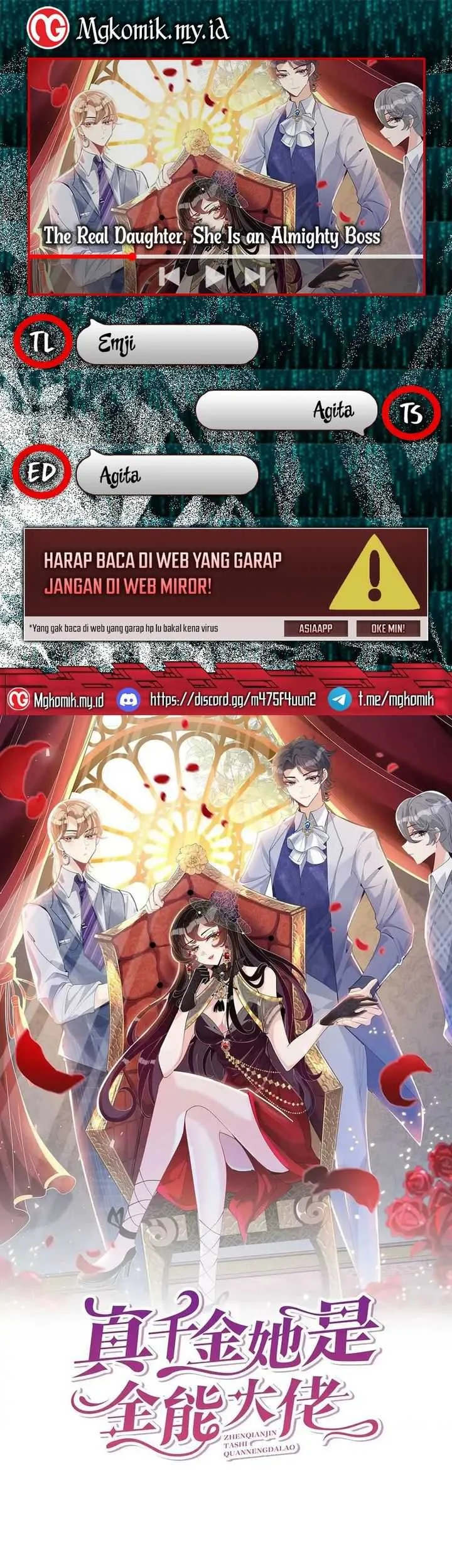 Komik The Real Daughter, She Is an Almighty Boss Chapter 8 gambar 1