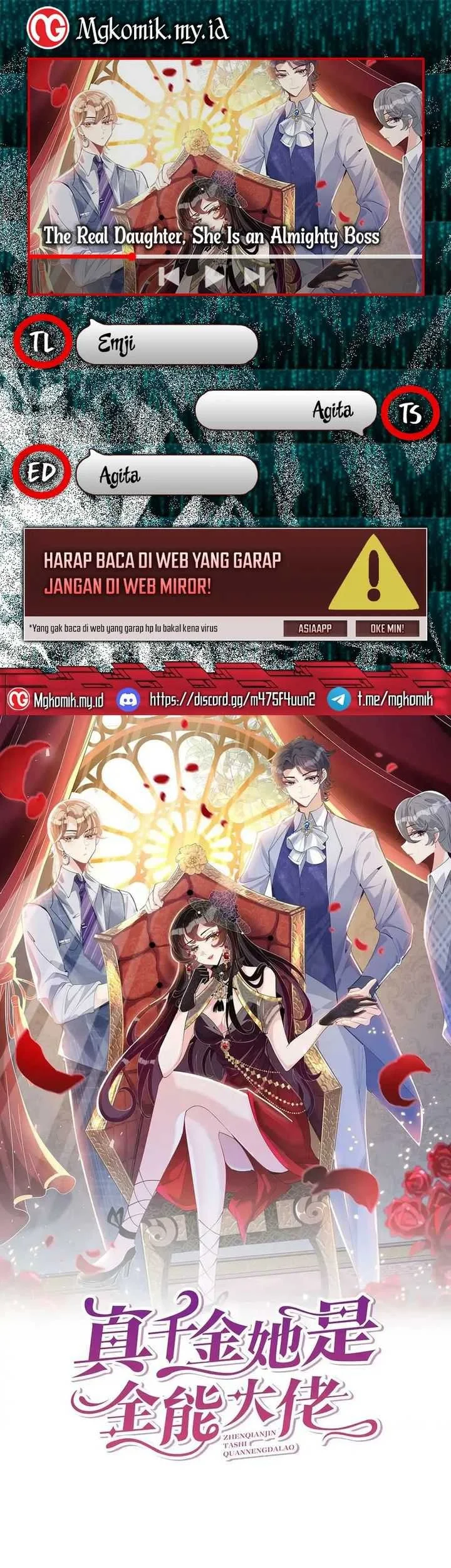Komik The Real Daughter, She Is an Almighty Boss Chapter 9 gambar 1
