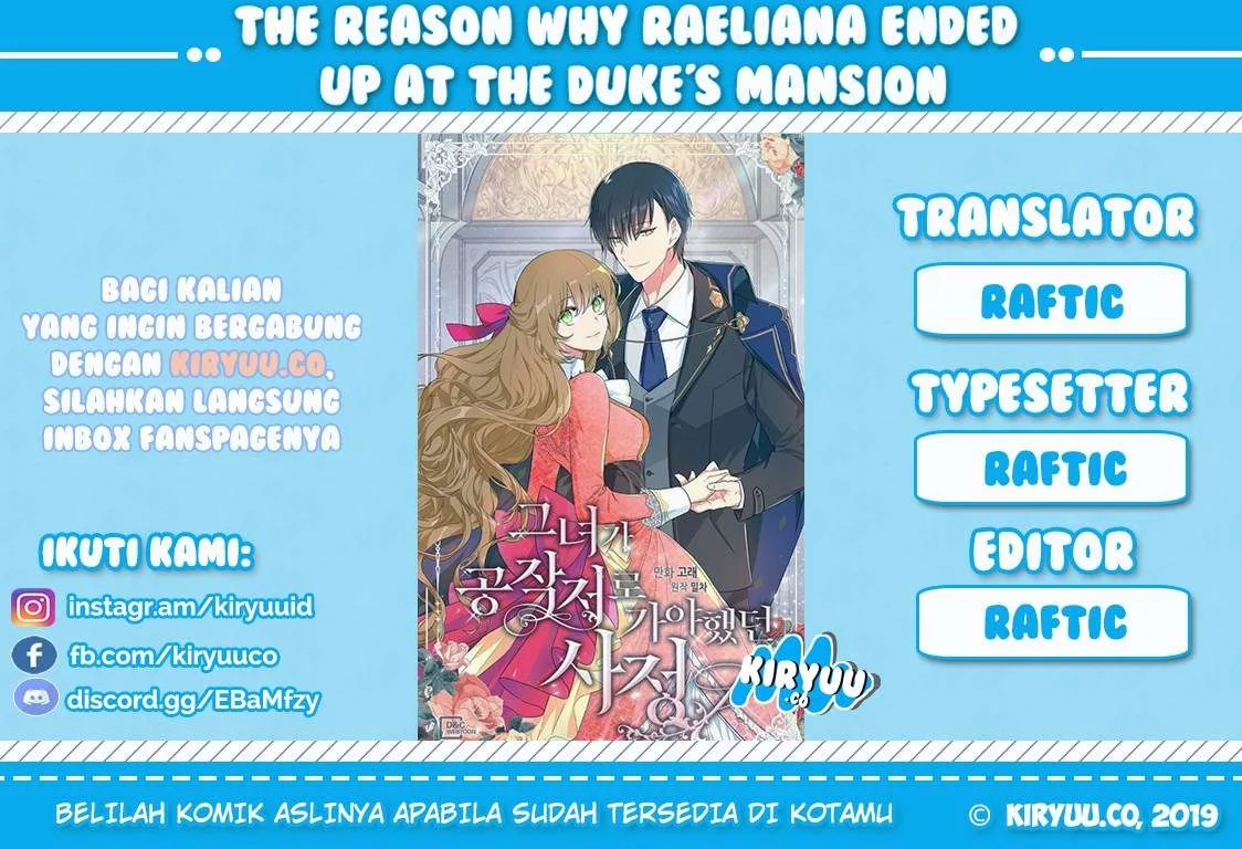Komik The Reason Why Raeliana Ended up at the Duke’s Mansion Chapter 36 gambar 1