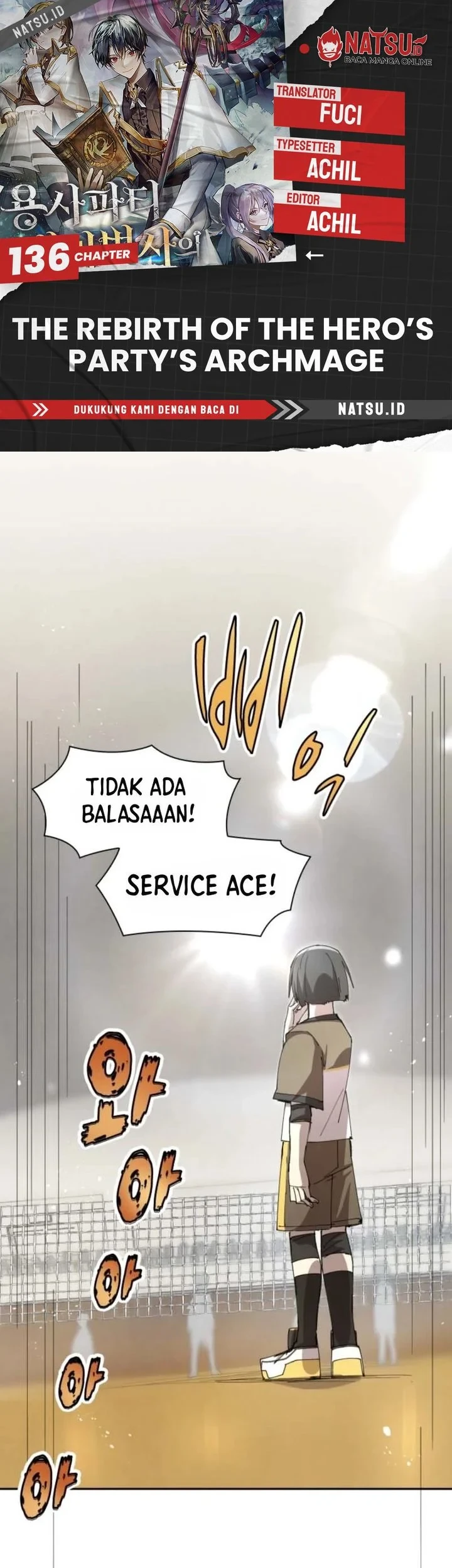 Komik The Rebirth of the Hero’s Party’s Archmage Chapter 136 gambar 1