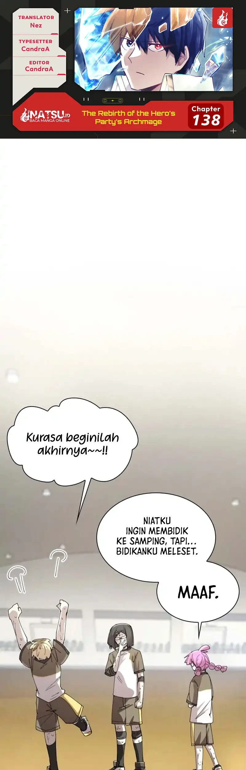 Komik The Rebirth of the Hero’s Party’s Archmage Chapter 138 gambar 1