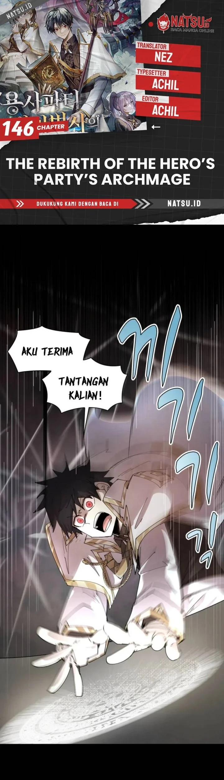 Komik The Rebirth of the Hero’s Party’s Archmage Chapter 146 gambar 1