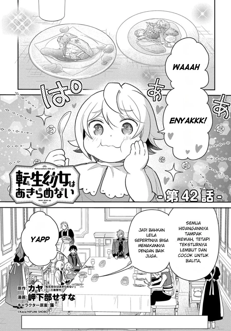 Komik The Reborn Little Girl Won’t Give Up Chapter 42 gambar 1