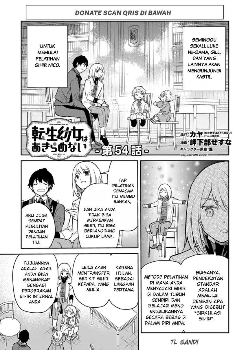 Komik The Reborn Little Girl Won’t Give Up Chapter 54 gambar 1