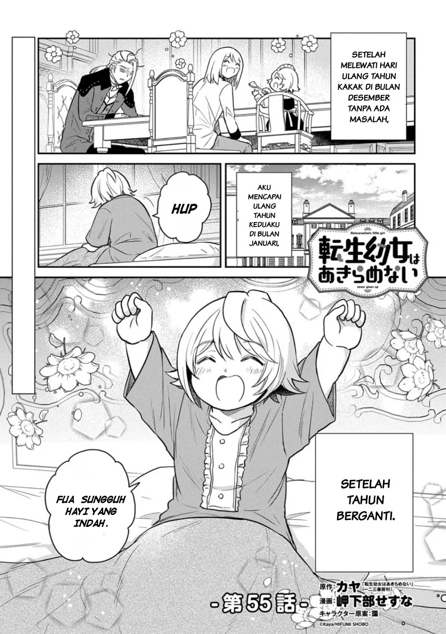 Komik The Reborn Little Girl Won’t Give Up Chapter 55 gambar 1