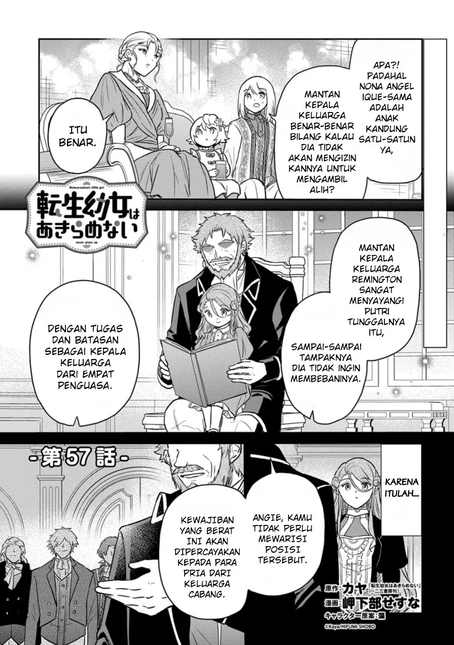 Komik The Reborn Little Girl Won’t Give Up Chapter 57 gambar 1