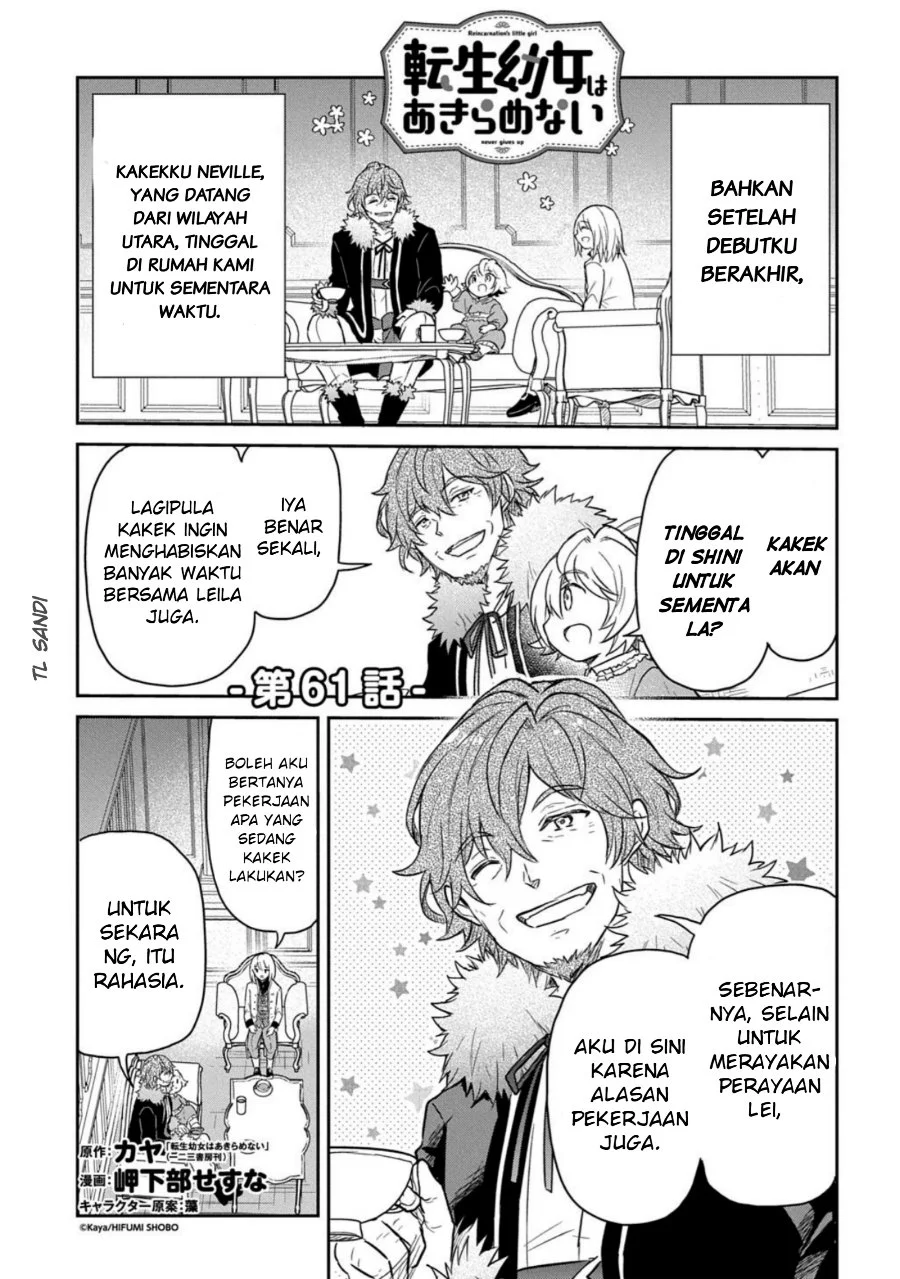 Komik The Reborn Little Girl Won’t Give Up Chapter 61 gambar 1