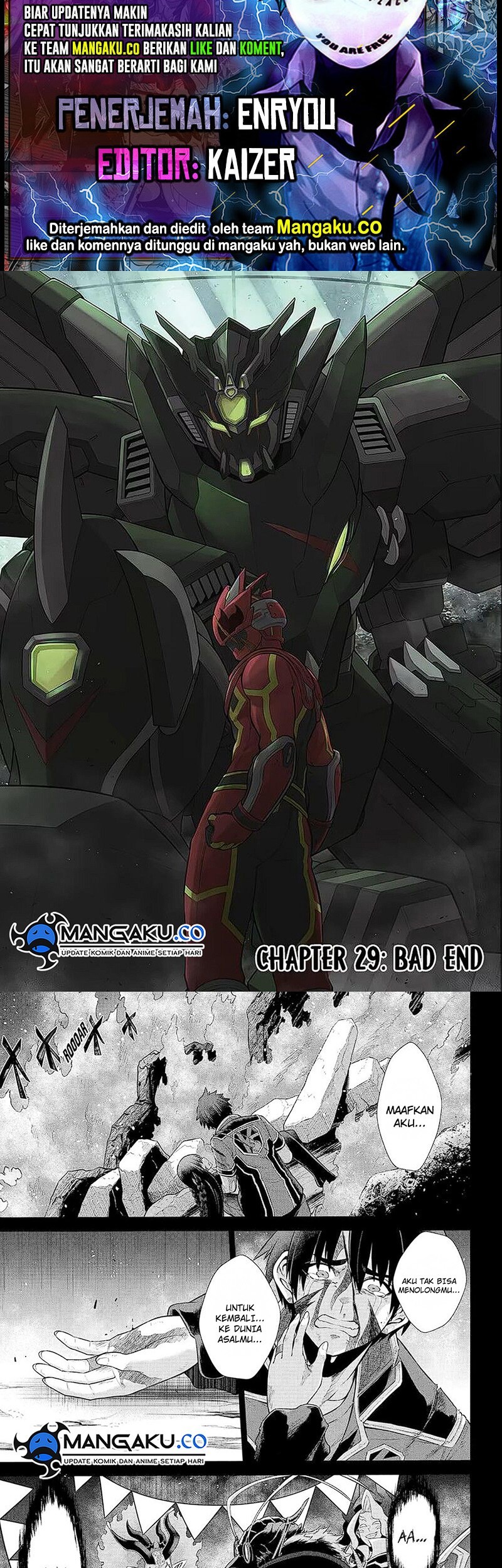 Komik The Red Ranger Becomes an Adventurer in Another World Chapter 29 gambar 1