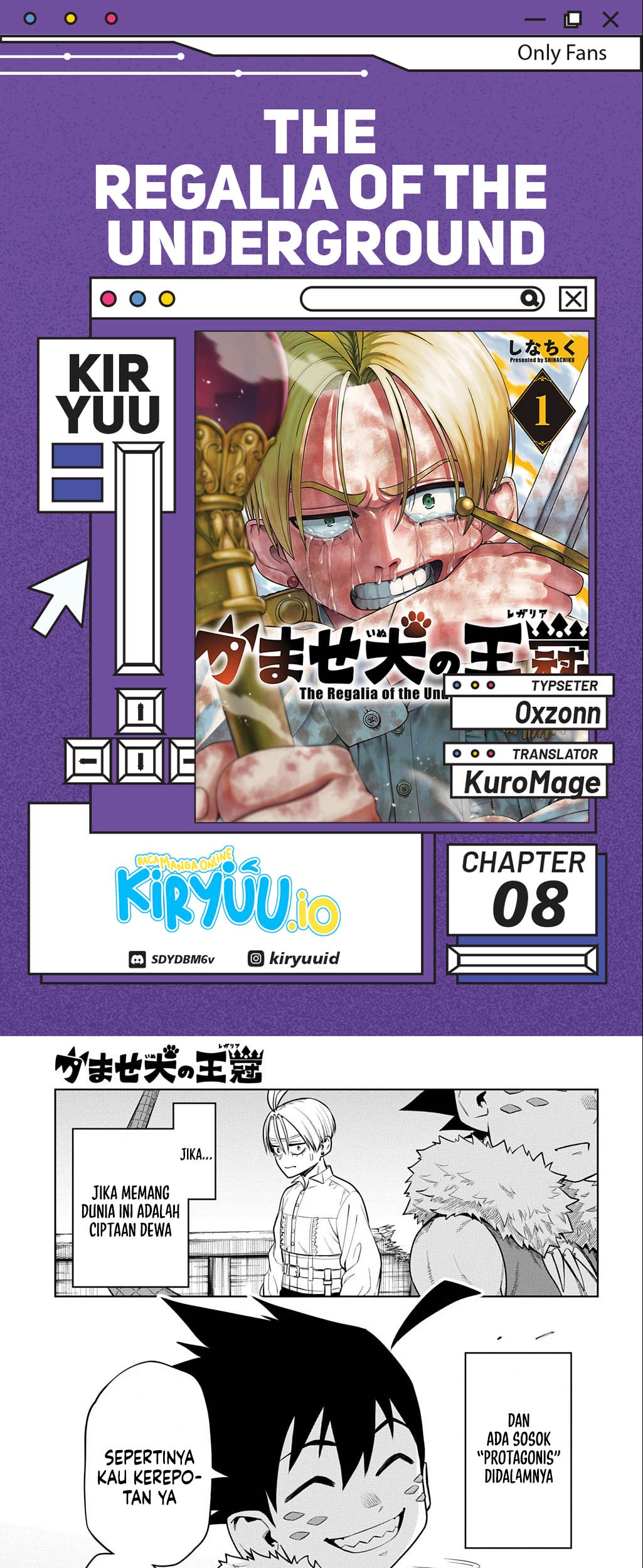 Komik The Regalia of the Underdog Chapter 8 gambar 1