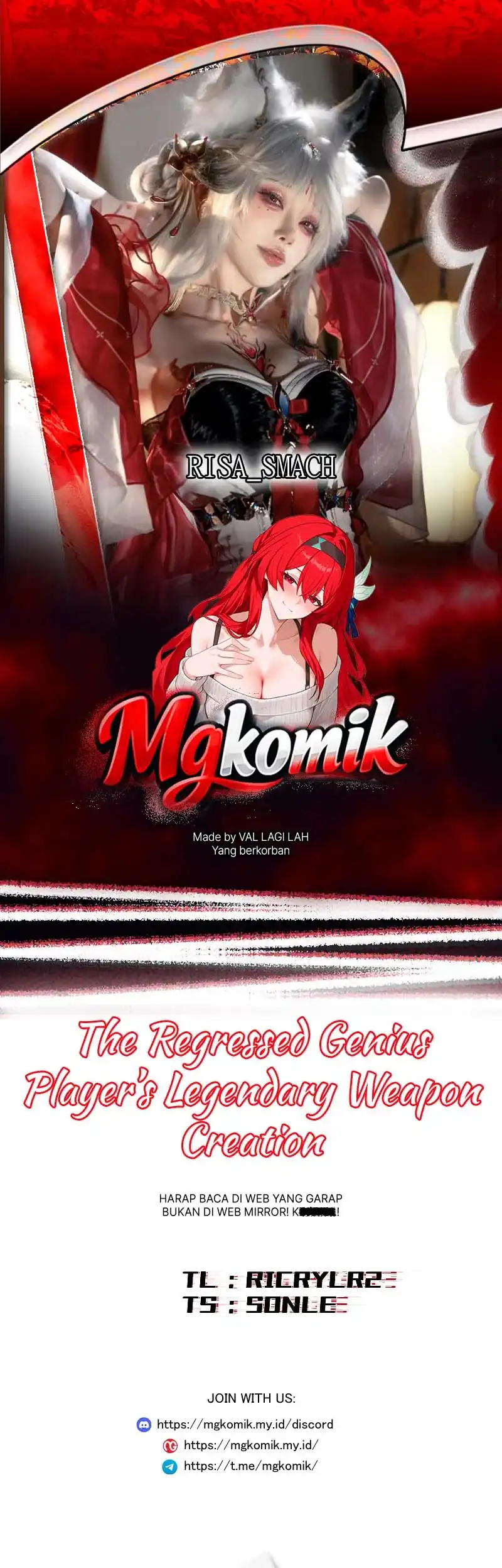 Komik The Regressed Genius Player’s Legendary Weapon Creation Chapter 94 gambar 1