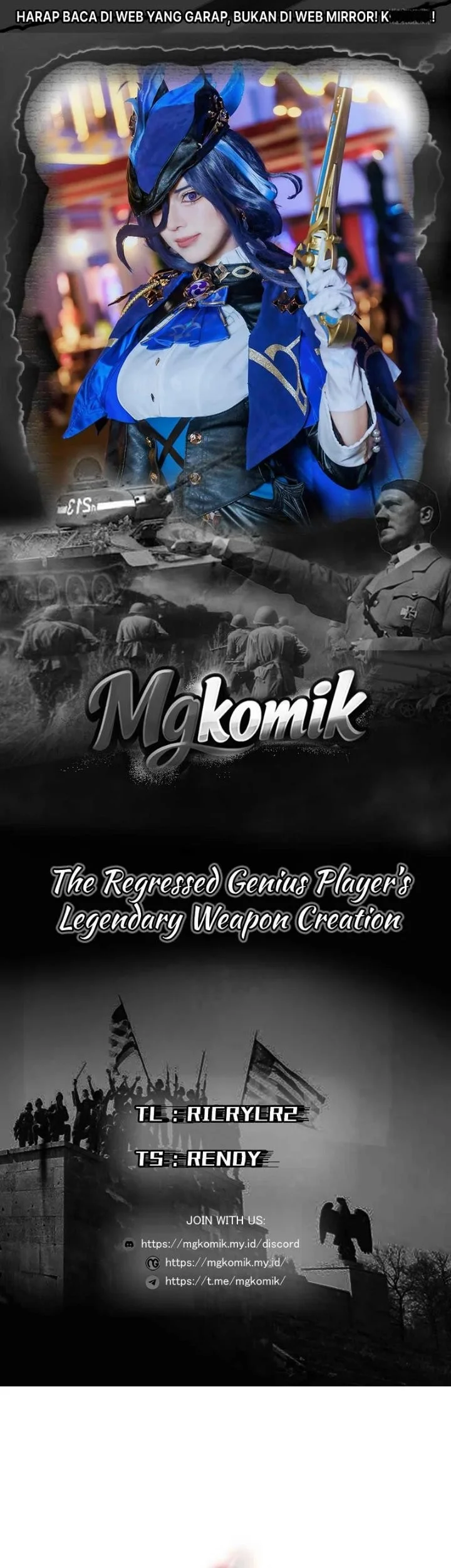 Komik The Regressed Genius Player’s Legendary Weapon Creation Chapter 95 gambar 1