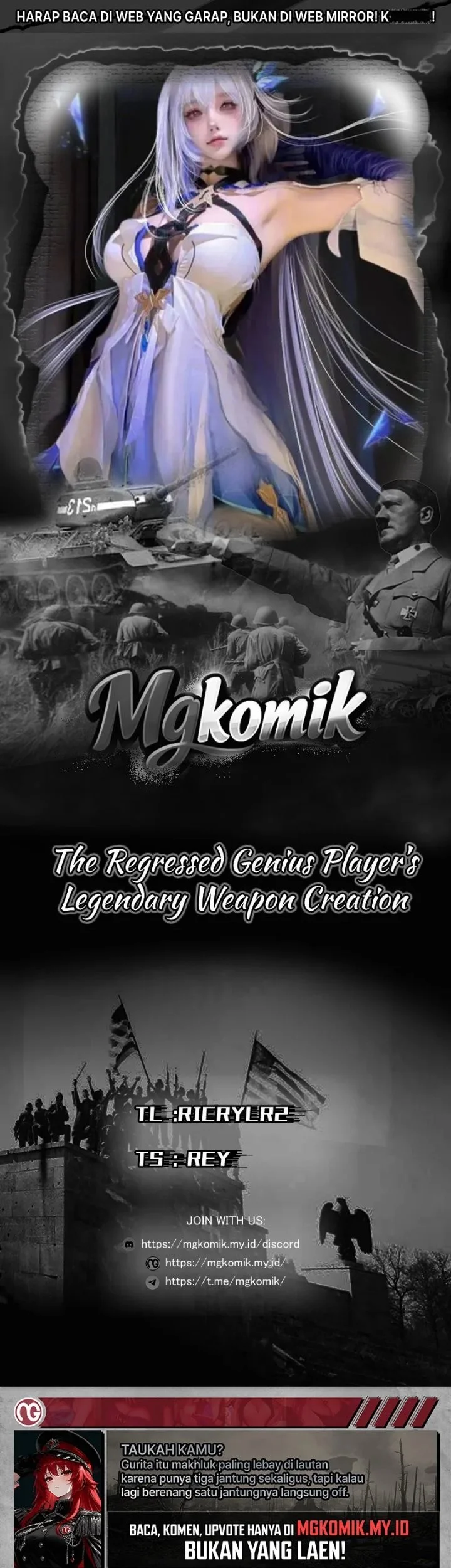 Komik The Regressed Genius Player’s Legendary Weapon Creation Chapter 97 gambar 1