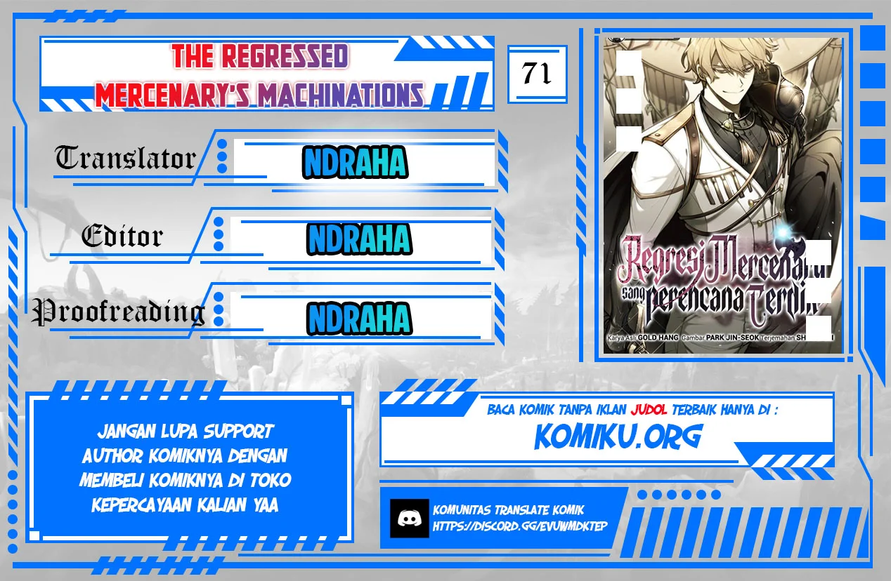 Komik The Regressed Mercenary’s Machinations Chapter 71 gambar 1