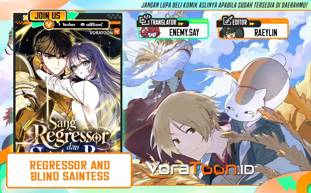 Komik The Regressor and the Blind Saintess Chapter 1 gambar 1