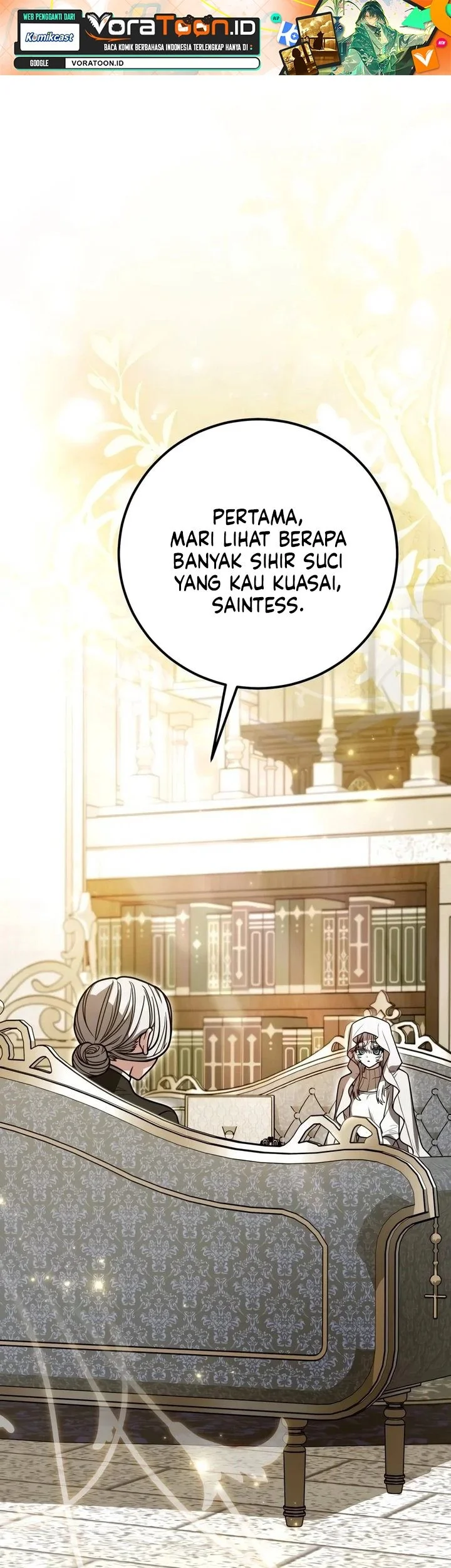 Manhwa The Regressor and the Blind Saintess Chapter 20 gambar 2