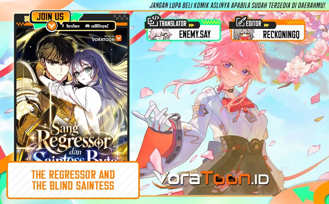 Komik The Regressor and the Blind Saintess Chapter 3 gambar 1