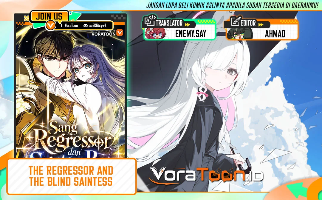 Komik The Regressor and the Blind Saintess Chapter 5 gambar 1