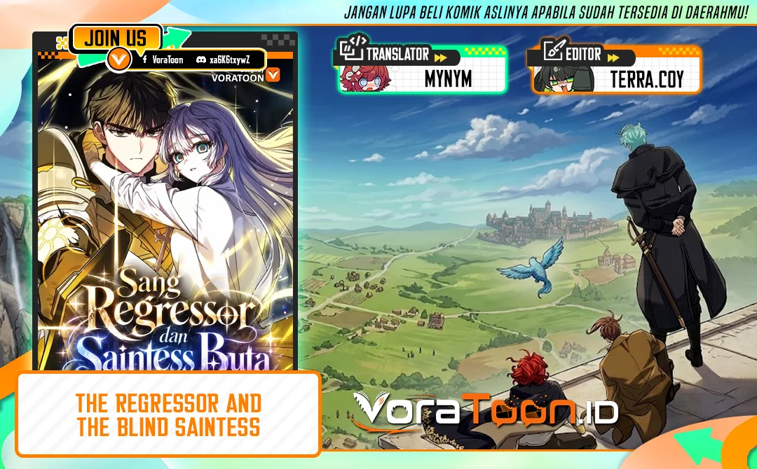 Komik The Regressor and the Blind Saintess Chapter 6 gambar 1
