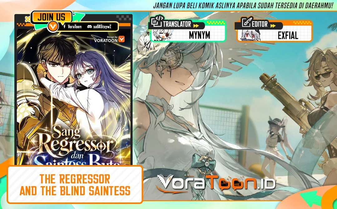 Komik The Regressor and the Blind Saintess Chapter 7 gambar 1