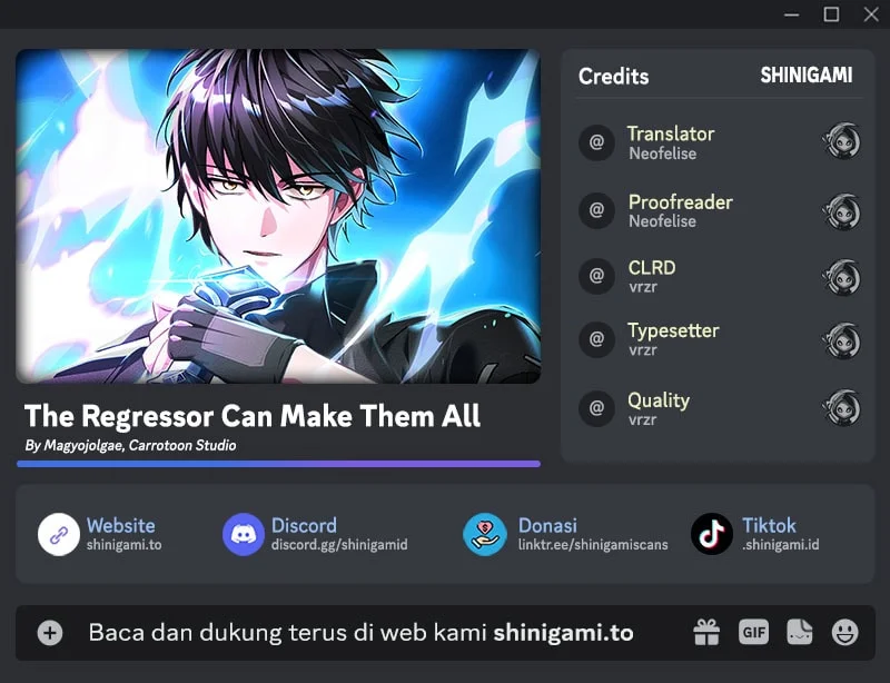 Komik The Regressor Can Make Them All Chapter 11 gambar 1