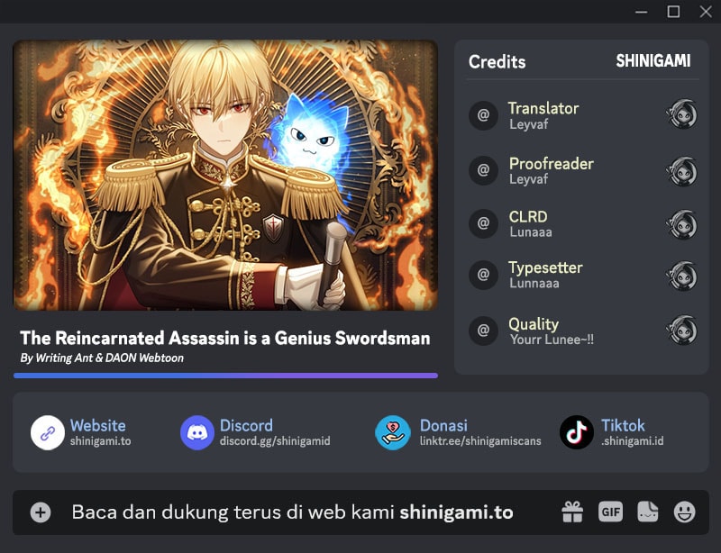 Komik The Reincarnated Assassin is a Genius Swordsman Chapter 76 gambar 1