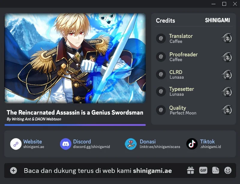 Komik The Reincarnated Assassin is a Genius Swordsman Chapter 87 gambar 1
