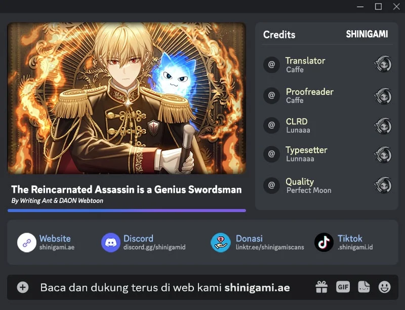 Komik The Reincarnated Assassin is a Genius Swordsman Chapter 92 gambar 1