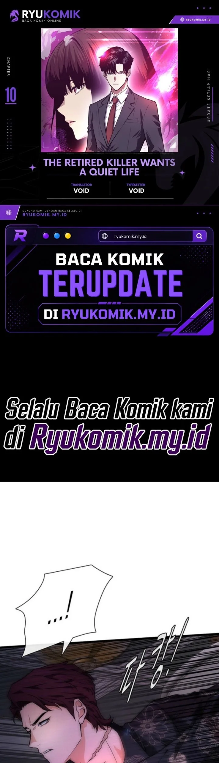 Komik The Retired Killer Wants a Quiet Life Chapter 10 gambar 1