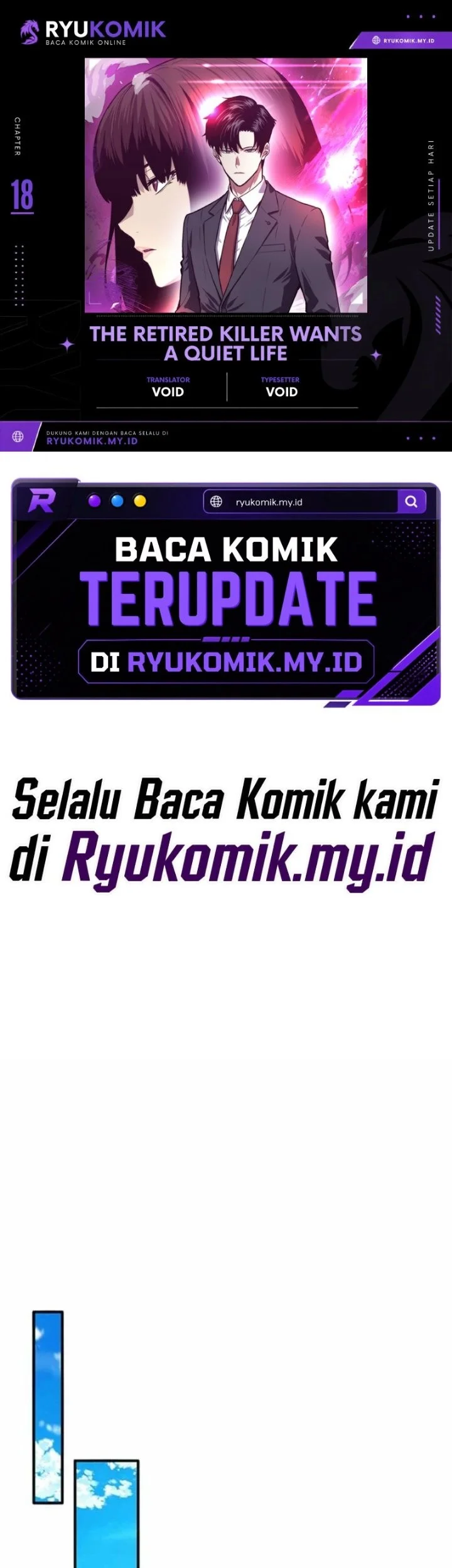 Komik The Retired Killer Wants a Quiet Life Chapter 18 gambar 1