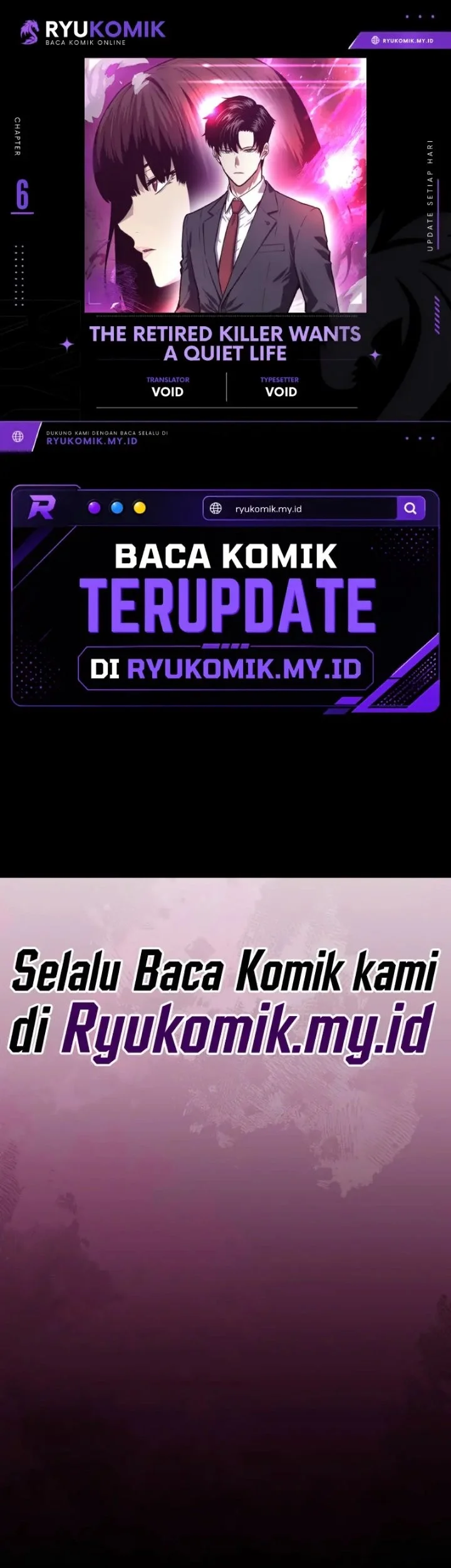 Komik The Retired Killer Wants a Quiet Life Chapter 6 gambar 1