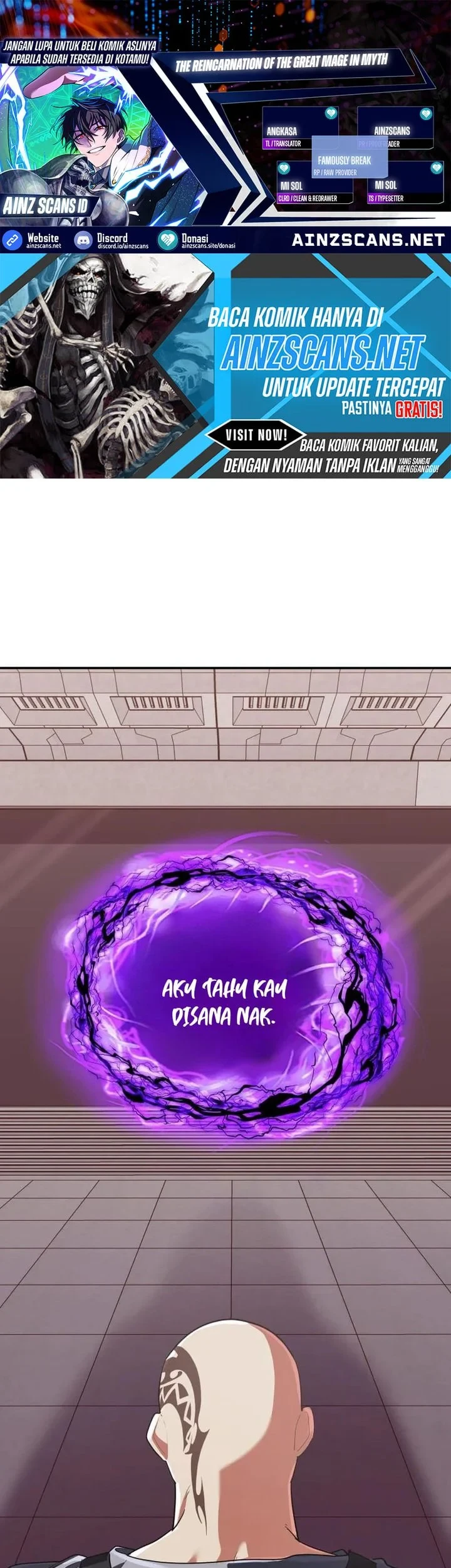 Komik The Return of the Mythical Archmage Chapter 95 gambar 1